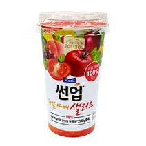 원하프썬업과일야채샐러드(레드) 190ML, 단품