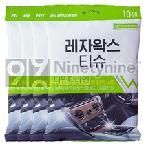 불스원 레자왁스 티슈, 10매, 4개