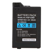 소니 PSP 1200 3.6 플레이 스테이션 휴대용 충전식 배터리 용 mAh V 전원 팩, 한개옵션0