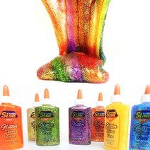 쁠루모 글리터 슬라임 베이스 골드, 40개