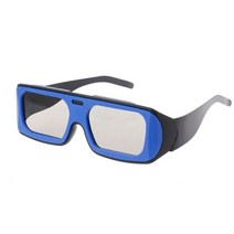 가상현실 vr 게임기 풀세트 Peacefair 듀얼 컬러 프레임 원형 편광 패시브 3d 스테레오 안경 리얼 d 3d tv 시네마호환, 독물