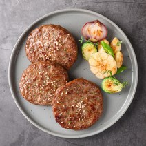 [온밥엔]국내산 프리미엄 매콤한맛 떡갈비 육즙가득 두툼한 전주 떡갈비 500g, 단품