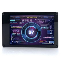 휴대용모니터 포터블모니터 Nvarcher-LCD 모니터 디스플레이 3.5 5 인치 480x320 IPS AIDA64 USB 서, 01 3.5 Inch IPS LCD