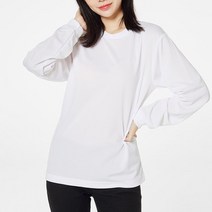 남여공용 루즈핏 무지 긴팔티셔츠 가족 커플 단체복