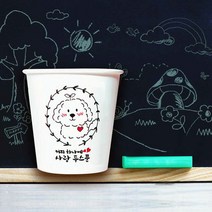 인쇄 무형광 천연펄프 일회용 정수기 자판기 컵 종이컵 190ML 1000개 1박스