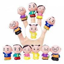 소프트 손가락 인형 6인 가족, 단품