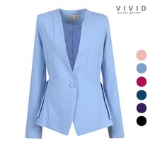 VIVID 여성 날개원버튼 가을봄 정장 자켓