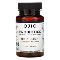 Ojio Probiotics 100 Billion 30 Delayed Release Capsules