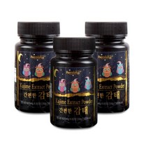 힐링 감태 추출물 환 분말 가루 제주 캔디 60정x3통 3개월분 타블렛 가공 무부형제 화학첨가물NO 자연 식물 유래 자연건조 순간냉각 간편한 감태정 후코이단 플로로타닌 효능 파는곳, 180, 600mg