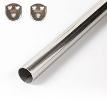 스텐 파이프 옷봉 옷걸이봉 소켓세트, 25파이-600mm