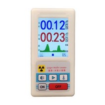 금속 탐지기 방수 Wholesale BR-6 Nuclear Radiation Detector 전자 Geiger Counter Dosimeter High Sensitivity Pro, BR-6 white