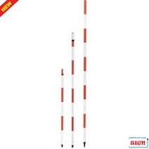 신콘 알루미늄 폴대 2M2절(중국산) APC-22 자동레이저레벨기 오토레벨기 측량기기 측정기 측량기계 라인레이저 신콘레벨기 자동레벨기, 1