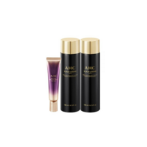 AHC 블랙캐비어 토너 + 로션 + 에이지리스 아이크림 30ml, 1세트