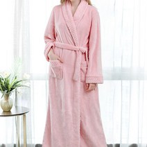 뽀마 포근이 샤워가운 핑크 목욕가운, 1개, L/XL(여성FREE)
