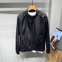 라이더 가죽자켓 남성용 빅사이즈 레더 자켓 블랙