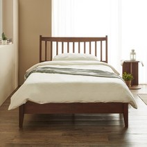 올쏘 카누 원목침대SS 본넬매트리스, 네추럴