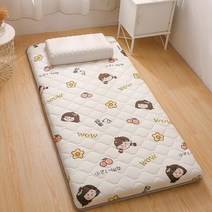 접이식 침대 슈퍼 싱글 사무실 낮잠 집 가정용 다다미 바닥 매트리스 학생 기숙사 싱글 소프트 호텔 접이식, 한개옵션2, 05 005_03 120x200cm