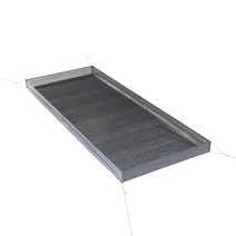 초경량 큐벤원단 a형 백패킹 텐트 바닥 매트 캠핑 야외 방수 및 방습, 그레이와 블랙 116x212x10CM