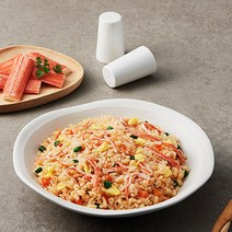 푸드마을 엄지 볶음밥 김치 낙지 소불고기 해물 새우 햄야채, 게살볶음밥, 300g