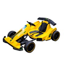 충전식 고카트 gocart 60kg이하 어린이 성인용 레이싱, Q8 노란색 표준  구성