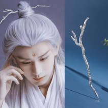 [실버플라워]궁중헤어비녀 리본비녀 궁중비녀 긴머리 한복헤어비녀 패션헤어XC070
