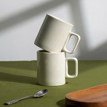 시라쿠스 뉴욕 백지 일자머그 300ml 2개세트, 2개