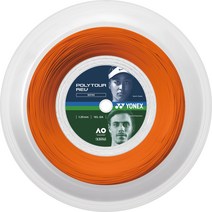 요넥스 (YONEX) 테니스 스트링 폴리 투어 레브 125 밝은 오렌지 240m PTR125-2