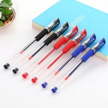 기본 3색 젤 볼펜 0.5mm 사무실 판촉물볼펜 젤펜 판촉물 사무실볼펜 학생볼펜 선물볼펜 서류펜 직원펜 사장님펜 공장볼펜, 블루(0248)