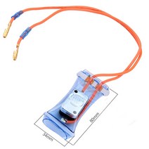 냉장고 부품 ac 250v 10a -7 섭씨 바이메탈 제상기 온도 조절기 광장 금속, 없음