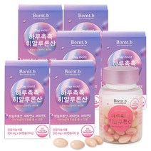 본트비 하루촉촉 히알루론산 원데이 수분충전 먹는 히알루론산, 60정, 30g, 6개