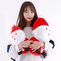 귀요미 산타 장식인 형대 크리스마스 용품 선물 모형 인형 산타클로스 할아버지