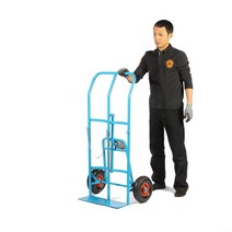 고강도 튼튼 병원 산소카 LPG카 운반 카트 이동카트 수레 병원카트 리어카 구루마 LPG카트, 발포바퀴