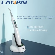치과용 LED 경화 조명 광중합기 장비 1 초 넓은 스펙트럼 초고광 강도 2800Wcm², EU 220V