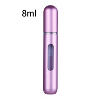 5ml/8ml Refillable Perfume Spray Bottle Perfume Atomizer Empty Cosmetic Containers Travel Mini Alumi, 8ml pink