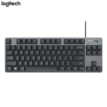 로지텍 Logitech k835 유선 tkl 실제 기계식 키보드 컴퓨터 게임 키보드 84 키 ttc 데스크탑 컴퓨터 게임 입력 전용, 01 Black, 한개옵션2