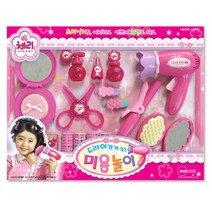 어린이 소꿉놀이 미용실장난감 종합세트 완구 사랑가득한 어린이화장대 육아템 아기