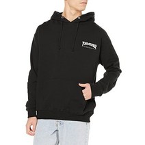 173272 긴팔티 후드티 Thrasher TH95332PL 남성용 맨투맨 후드티(백 프린트) KEEP BARGING HOODIE 스웨트셔츠 스타일리시
