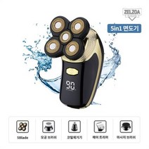 젤조아 돌핀 전기면도기 SMZ-900S 블랙골드, 상세페이지 참조