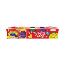 아모스 컬러점토 5색세트, 70g