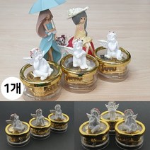 멜로디 오르골 아기 천사 인형 피규어 장식 뮤직 박스 아크릴 맬로디 오로골, 생일축가