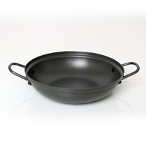 업소용 복전골 경질냄비 전골 감자탕 알루미늄냄비, 24cm, 블랙