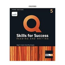 Q Skills for Success: Reading and Writing 5 Student Book (with Online Practice), Oxford, Q Skills for Success: Readin.., Nigel A. Caplan(저),Oxford..