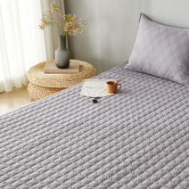 이솔홈 솔리드 MP모달 카페트 침대패드 SS, 솔리드 카페트(SS), 그레이