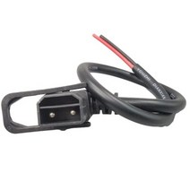 Yadea/Aima 전기 자동차 용 도매 전기 자전거 충전 포트 및 케이블 여성/남성 충전/방전 소켓, 01. male