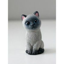 반하나 석고방향제 앉아 샴 고양이 전신 풀세트, 블루포인트, 릴렉싱라벤더, 7영업일내