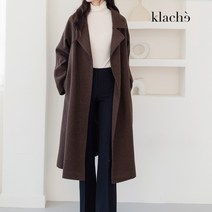 클라셰 와이드카라롱울코트+벨트SET_CK2WCT010A