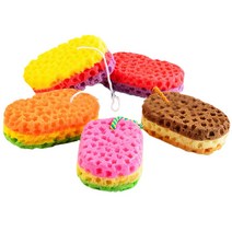 거품 바디스크럽 목욕 샤워 스펀지 타올 타월 볼 단품, 랜덤 1개