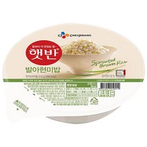 햇반 발아현미밥, 130g, 64개