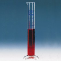PP 메스 실린더 Class B/청색눈금/10ml~100ml/1개, 34838/100ml