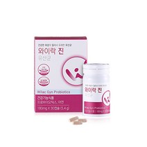 질유래 유산균 질건강 프로바이오틱스 락토바실러스 플란타룸 비피더스균 면역력 미네랄 아연 신바이오틱스 식물성 SP복합코팅, 1팩, 30캡슐